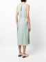 B+ab Midi-jurk met gestrikte taille Groen - Thumbnail 4