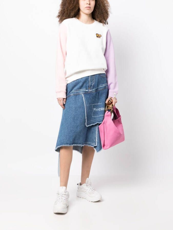 *BABY MILO STORE BY *A BATHING APE Sweater met geborduurd logo Wit