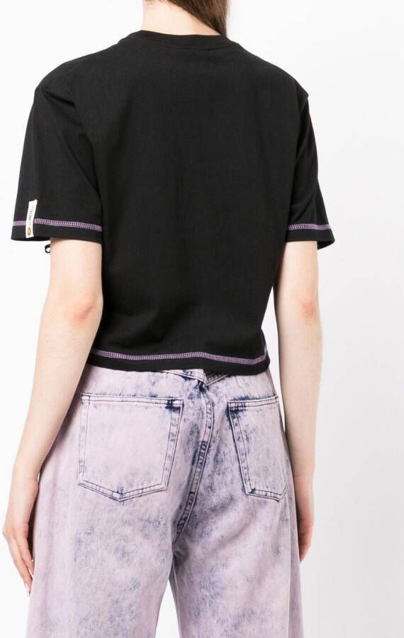 *BABY MILO STORE BY *A BATHING APE T-shirt met logoprint Zwart