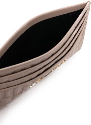 Baldinini Leren pasjeshouder Beige