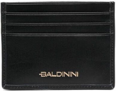Baldinini Leren pasjeshouder Zwart