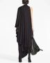Balenciaga Asymmetrische midi-jurk Zwart - Thumbnail 4