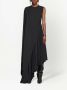 Balenciaga Asymmetrische jurk Zwart - Thumbnail 3