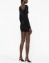 Balenciaga Asymmetrische mini-jurk Zwart - Thumbnail 4