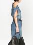 Balenciaga Asymmetrische top Blauw - Thumbnail 3