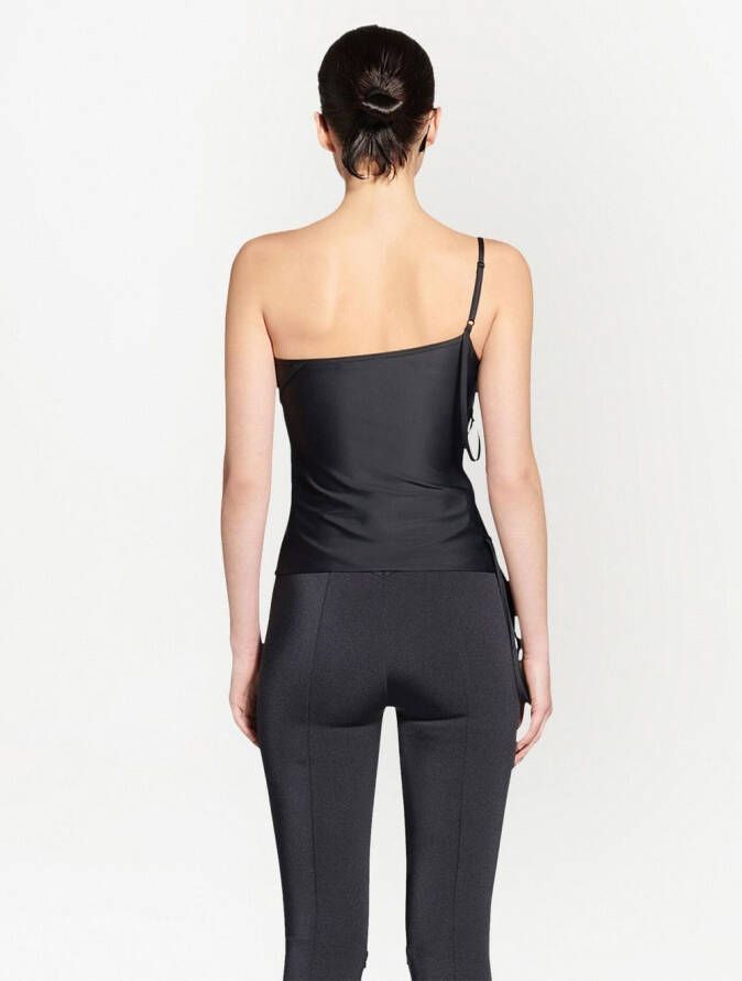 Balenciaga Asymmetrische top Zwart