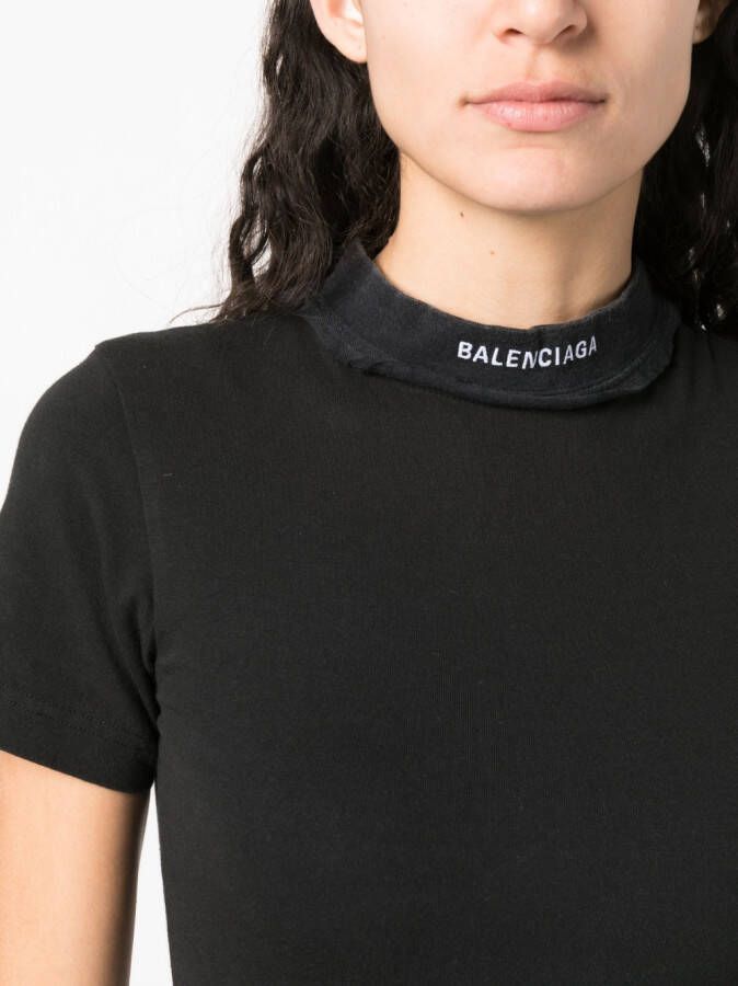 Balenciaga T-shirtjurk Zwart