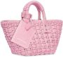Balenciaga Bistro Basket kleine shopper Roze - Thumbnail 2