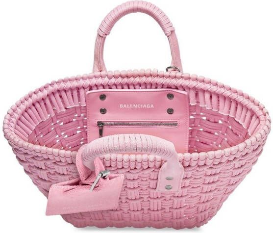 Balenciaga Bistro Basket kleine shopper Roze