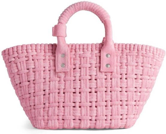 Balenciaga Bistro Basket kleine shopper Roze