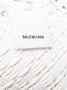 Balenciaga Bistro Basket kleine shopper Wit - Thumbnail 4