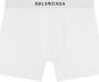 Balenciaga Boxershorts met logoband Wit - Thumbnail 3