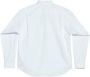 Balenciaga Overhemd met geknoopte kraag Wit - Thumbnail 2