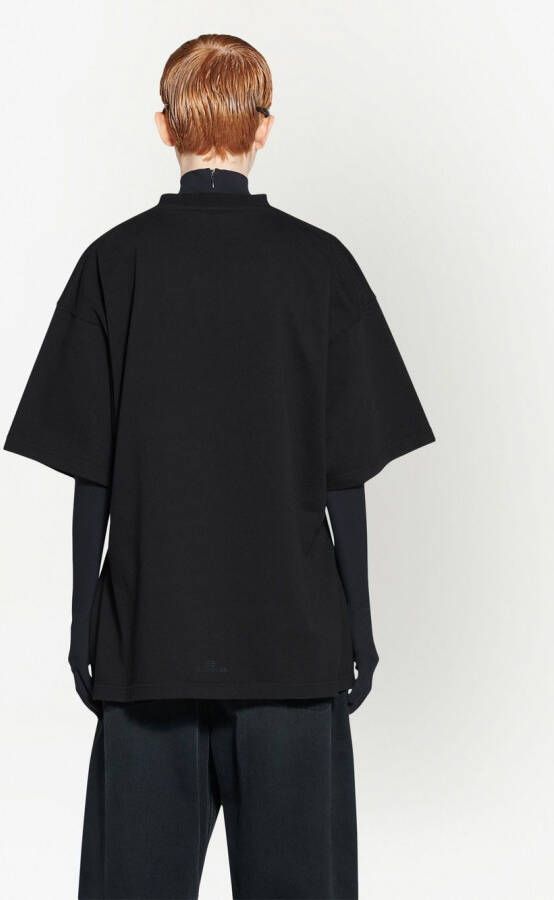 Balenciaga Oversized T-shirt Zwart