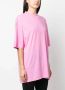 Balenciaga T-shirt met ronde hals Roze - Thumbnail 3