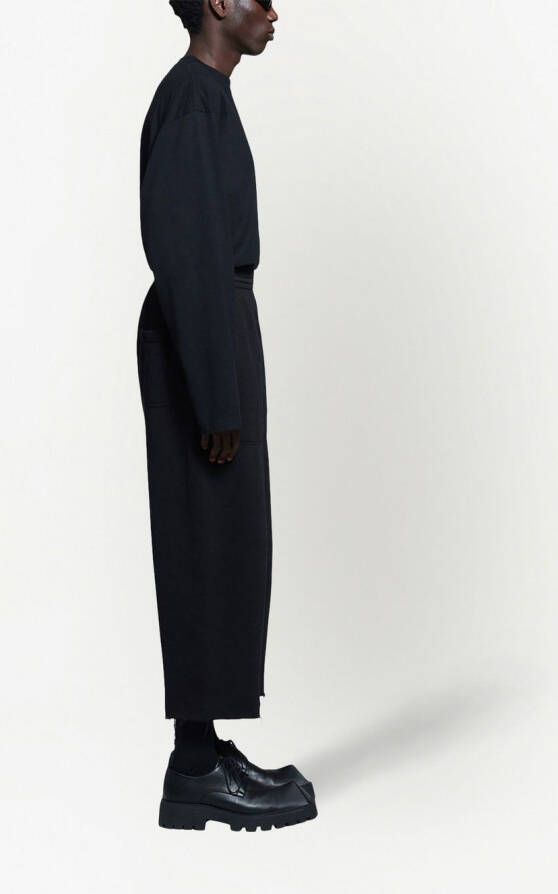 Balenciaga Cropped broek Zwart