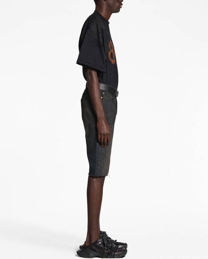 Balenciaga Denim shorts Zwart