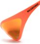 Balenciaga Eyewear 90s zonnebril met ovalen montuur Oranje - Thumbnail 3
