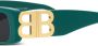 Balenciaga Eyewear BB0096S zonnebril Groen - Thumbnail 3