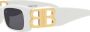 Balenciaga Eyewear BB0096S zonnebril Wit - Thumbnail 3