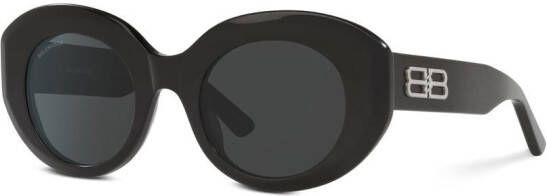 Balenciaga Eyewear BB0235S zonnebril met rond montuur Zwart