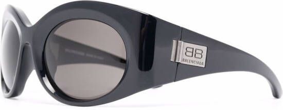 Balenciaga Eyewear Bold zonnebril Zwart
