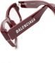 Balenciaga Eyewear Bril met rechthoekig montuur Rood - Thumbnail 3