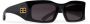 Balenciaga Eyewear Bril met rechthoekig montuur Zwart - Thumbnail 2