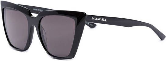 Balenciaga Eyewear Bril met vierkant kattenoog montuur Zwart
