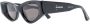 Balenciaga Eyewear Zonnebril met cat-eye montuur Zwart - Thumbnail 2