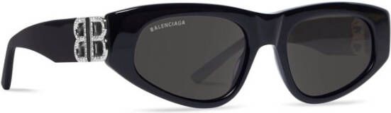 Balenciaga Eyewear Dynasty zonnebril met cat-eye montuur Zwart
