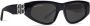 Balenciaga Eyewear Dynasty zonnebril met cat-eye montuur Zwart - Thumbnail 2