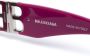 Balenciaga Eyewear Dynasty zonnebril met rechthoekig montuur Roze - Thumbnail 3