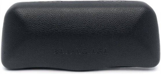 Balenciaga Eyewear Dynasty zonnebril met rechthoekig montuur Roze