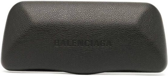 Balenciaga Eyewear Dynasty zonnebril met rechthoekig montuur Wit