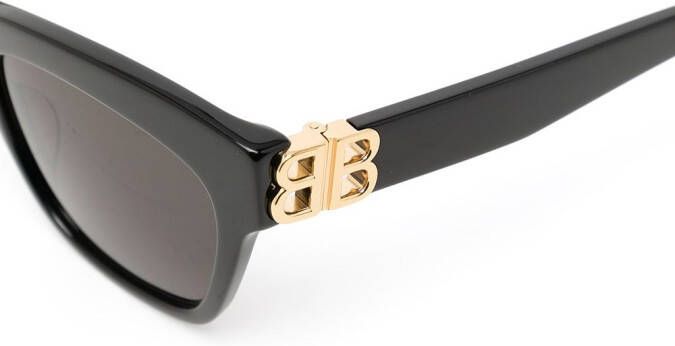 Balenciaga Eyewear Dynasty zonnebril met vlinder montuur Zwart