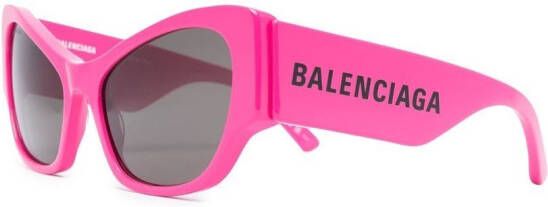 Balenciaga Eyewear Zonnebril met cat-eye montuur Roze