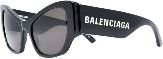 Balenciaga Eyewear Zonnebril met cat-eye montuur Zwart