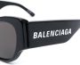 Balenciaga Eyewear Zonnebril met cat-eye montuur Zwart - Thumbnail 3