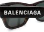 Balenciaga Eyewear Zonnebril met vierkant montuur Bruin - Thumbnail 3