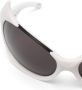 Balenciaga Eyewear Gotham zonnebril met cat-eye montuur Wit - Thumbnail 3