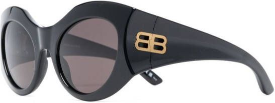 Balenciaga Eyewear Zonnebril met cat-eye montuur Zwart