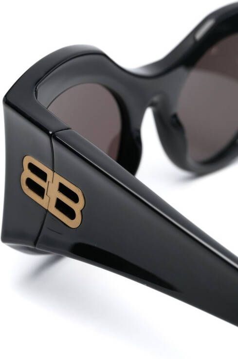 Balenciaga Eyewear Zonnebril met cat-eye montuur Zwart