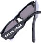 Balenciaga Eyewear Zonnebril met logo Zwart - Thumbnail 3