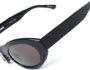 Balenciaga Eyewear Zonnebril met rond montuur Zwart - Thumbnail 3