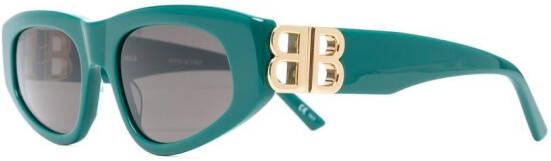 Balenciaga Eyewear Zonnebril met cat-eye montuur Groen