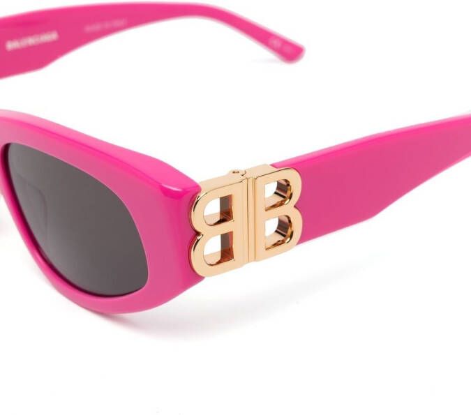 Balenciaga Eyewear Zonnebril met cat-eye montuur Roze