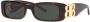 Balenciaga Eyewear Zonnebril met rechthoekig montuur Bruin - Thumbnail 2