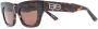 Balenciaga Eyewear Zonnebril met vierkant montuur Bruin - Thumbnail 2