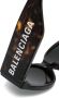 Balenciaga Eyewear Biker zonnebril met logoprint Bruin - Thumbnail 3